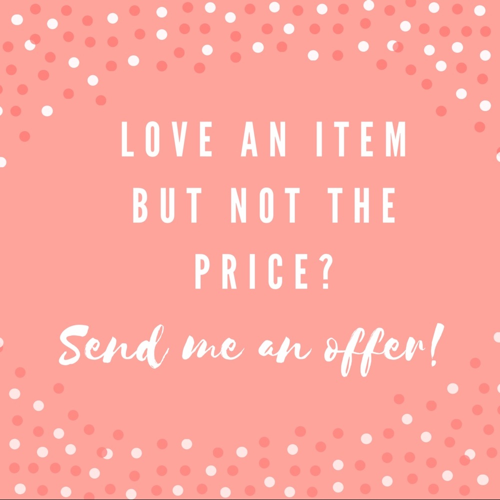 Open to reasonable offers!